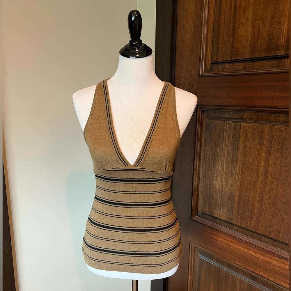 Miu Miu knit halter tank